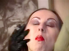 Exotic amateur Femdom, Smoking adult scene