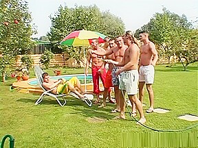 Exotic pornstar Alexa Bold in crazy facial, gangbang adult movie