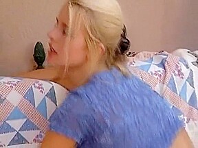 Fabolous German Blonde Gets Her Asshole Filled In The Backyard