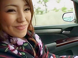 Fabulous Japanese slut Emi Haruna, Ruru Yuki in Best Blowjob, Public JAV video