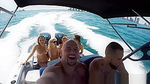 Face jizz teen 18+ bang boat