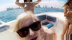 Face jizz teen 18+ bang boat
