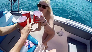 Face jizz teen 18+ bang boat