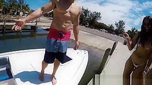 Face jizz teen 18+ bang boat