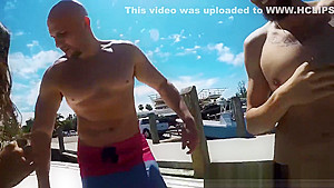 Face jizz teen 18+ bang boat