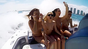 Face jizz teen 18+ bang boat