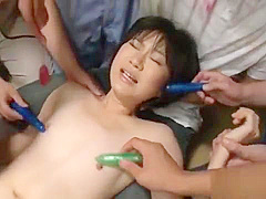Fascinating Japanese gangbang