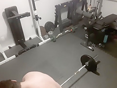 Fat Man Nude Workout 33 Pull