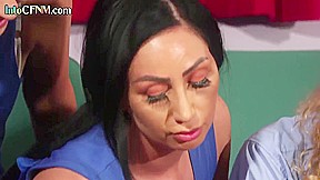 Femdom Cheerleaders Give Orgy Hj With College Gals