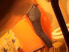Filmed while peeing
