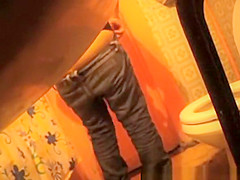Filmed while peeing