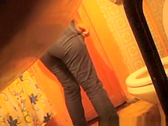 Filmed while peeing