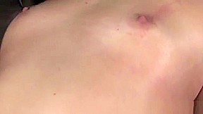 Filthy sub spanked while getting toyed