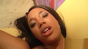 Fine-looking ebony Kapri Styles brings man to ejaculation