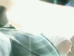 Firm bottom filmed upskirt by an outdoor