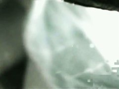 Firm bottom filmed upskirt by an outdoor
