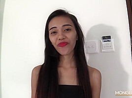 Flat chested Filipina whore wants me to knock her up