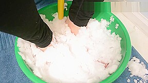 Foot Torture: Feet in Snow for 39 minutes