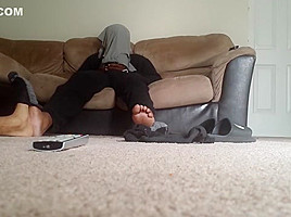 Foot play with dl guy