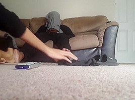 Foot play with dl guy