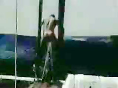 Franco Cento and Sandro on a boat