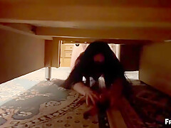 Frintteza - Stepsister Stuck Under The Bed Fucked Tigh