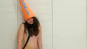 Frisky teen 18+ is brought in anal assylum for harsh therapy