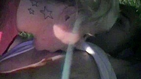 Fucked by straight in exhib outdoor at night - CrunchBoy