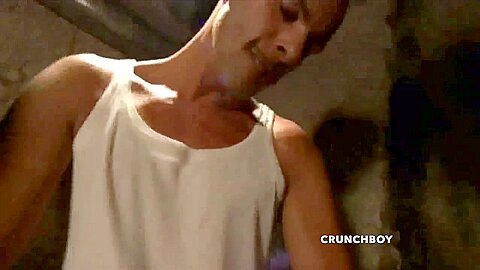 Fucked hard in a common backroom in cruising with Jordan Fox - CrunchBoy