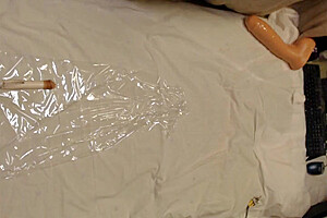Fucking Machine And 13 Inch Dildo - Sissy Takes Dildo And Soda Can