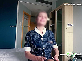 Fullvideocumreal Fucking The Busty Milf From The Hotels Maid Service Money Is King