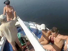 Fun while sailing