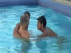 Furry French Stud DP Barebacked by 2 Latinos