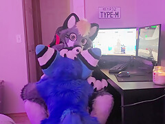 Gamer Furry Gets Sucked Off & Fucks Cute Wolf Girl In Return