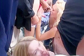 Gang bang special blondes