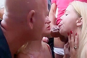 Gang bang special blondes
