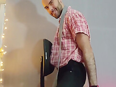 Gay Porn In Hairy Christmas! - A Naughty Special Striptease By Louis Ferdinando 6 Min