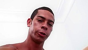 Gay arse is drilled until climax by a very long member