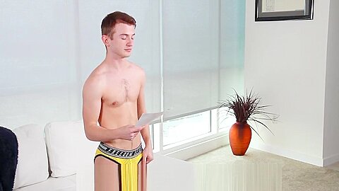 GayCastings - Horny Agent Fucks Archer Hart