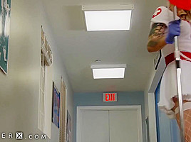 Genderx - Lady-boy Nurse Gives Full Body Physical Exam