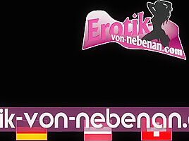 German Amateur teen 18+ With Glasses Creampie Gangbang Party