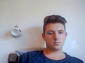 German Cute Boy Shows His Big Fat Ass On Cam So Tight Hole