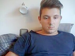German Cute Boy Shows His Big Fat Ass On Cam So Tight Hole