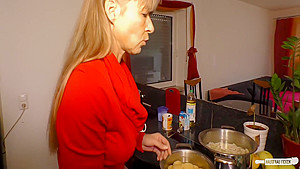 German Wife Fucked Rough By Neighbor 10 Min