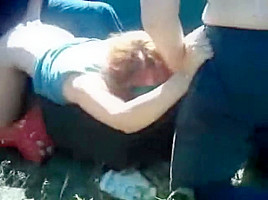 German dogging slut