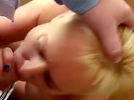 Get a blowjob as soon as I walk through the door and cum all over her face