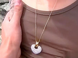 Getting Her Sweet Sexy Lips Around That Hung Dude's Knob
