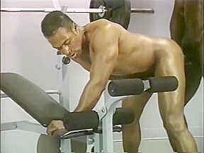 Getting bent over across the workout bench - Bacchus