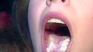 Giantess dominates tiny man - mouth, vore, spit, piss, human dildo