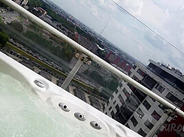 Ginger Lea And Miss Pussycat Have Some Outdoor Sunbathing Dildo Mutual Masturbation And Jacuzzi Time